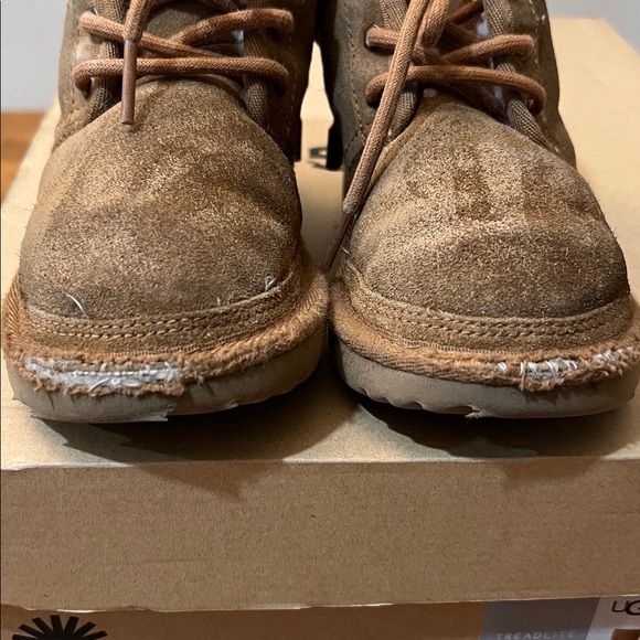 UGG Tan Kids Boots Size 10 - Picture 6 of 7